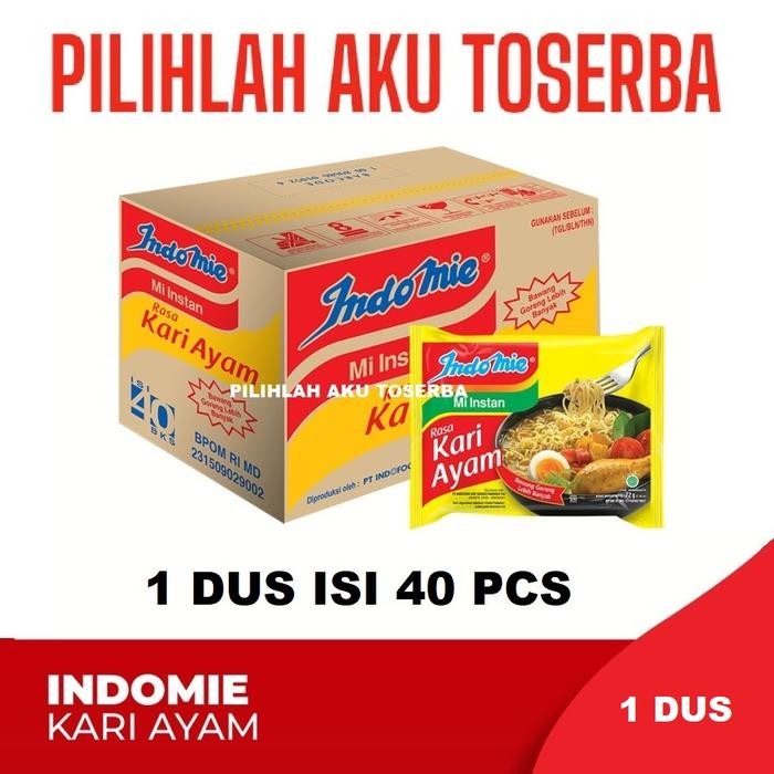 

MIE INSTANT INDOMIE REBUS KARI AYAM - ( HARGA 5 PCS )