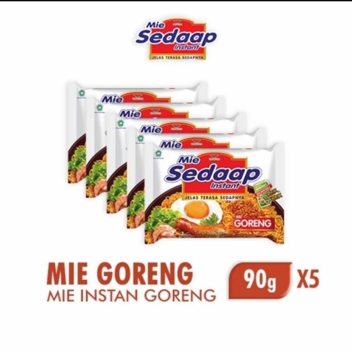 

PAKET MIE SEDAAP GORENG 5 PCS