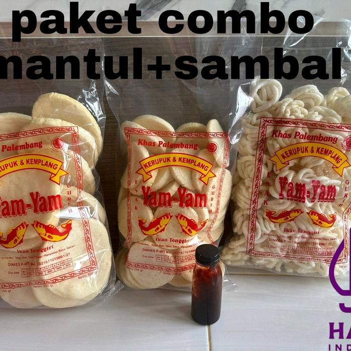 

PAKET KERUPUK KEMPLANG COMBO 3BKS+SAMBAL (PESER,KC,SNGGUL,SAMBAL)