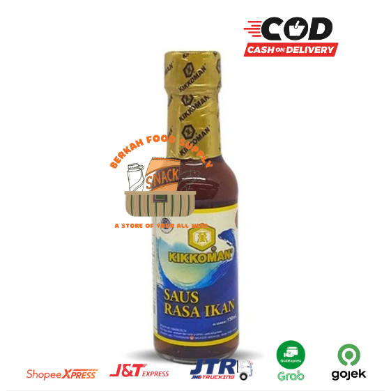 

Kikkoman FISH Sauce 150ml ORIIGINAL BPOM / Kecap Ikan / Saus Ikan