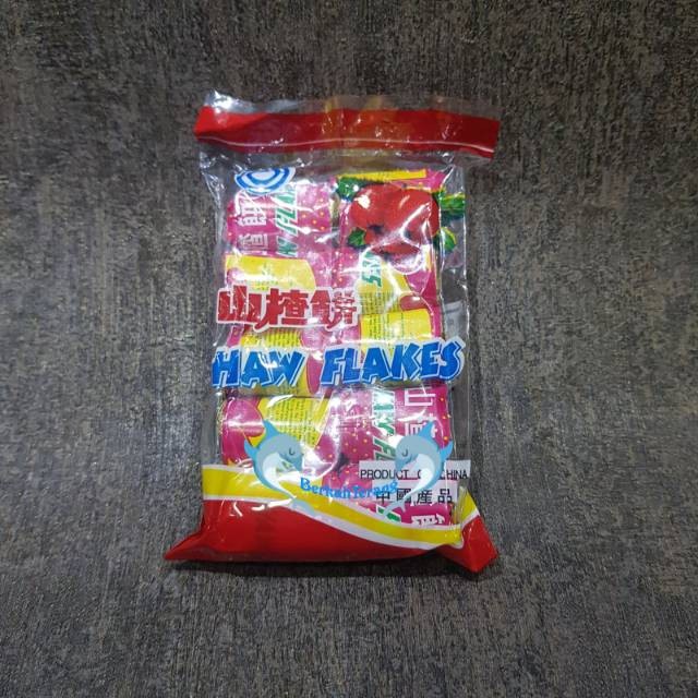 

Manisan Sanca Buah Hawflakes / Sanca Coin / Snack Jadoel 80Gr