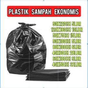 TERPERCAYA Plastik Sampah Kantong Plastik Sampah Hitam Plastik Packing Besar 40x60 90x120 120x180