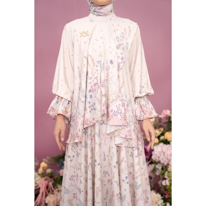 Elhijab- Klamby - Gardenia Blouse Milky Mocha