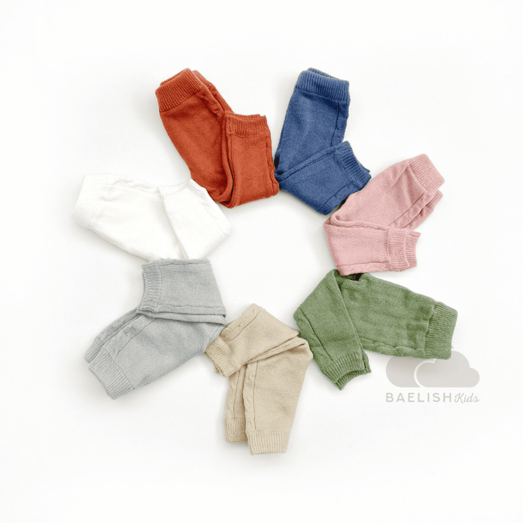 Baelish - Legging Rajut Bayi Newborn / Celana Leging Anak / Stretch Knit Premium Baby