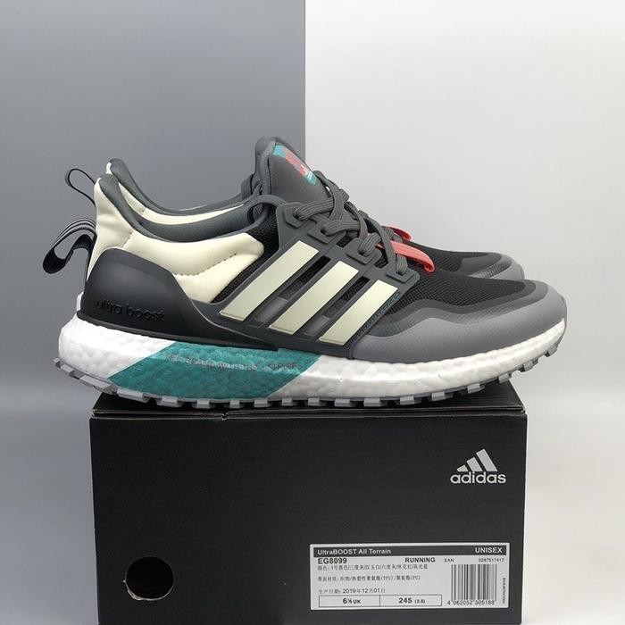 Sepatu Pria Adidas UltraBoost All Terrain Black Res Aqua ORIGINAL