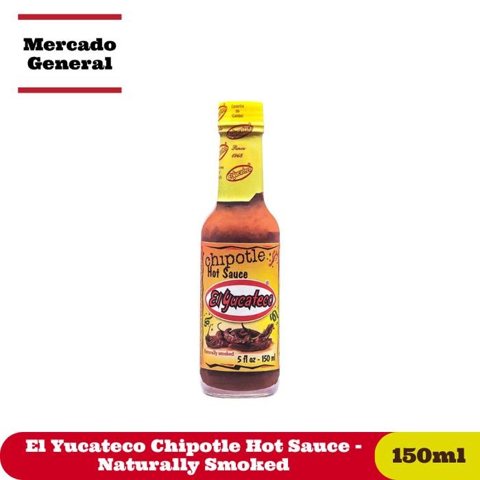 

Kualitas No1 Yucateco Chipotle Hot Sauce 150Ml Naturally Smoked