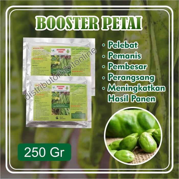 

Pupuk Organik Booster Petai Pelebat Cepat Beuah *