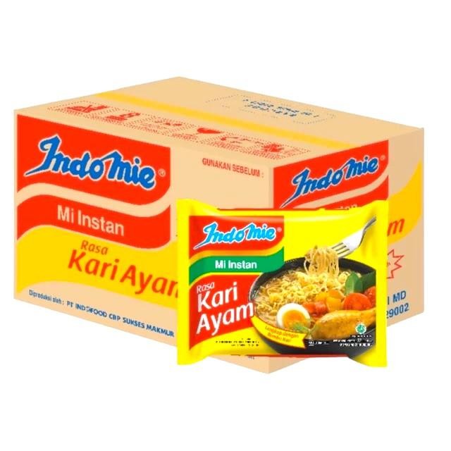 

Sale Terbatas [1 Karton] Indomie Kari Ayam Isi 40 Pcs