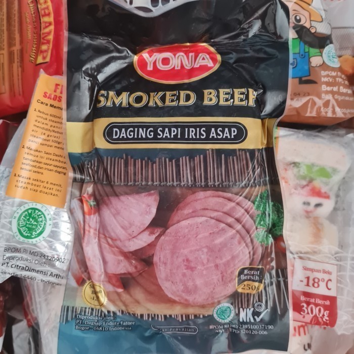 

BeliSkrg,KirimHariini- YONA SMOKE BEEF 250gr