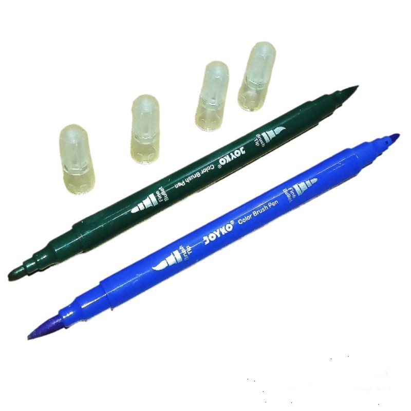 

Color Burh Pen Pena Kuas Warna CLP-31 Dual Tip 24 Warna