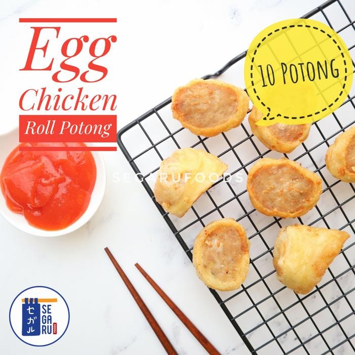 

BeliSkrg,KirimHariini- Egg Chicken Roll Potong Bento Frozen Food Homemade Halal isi 10 pcs