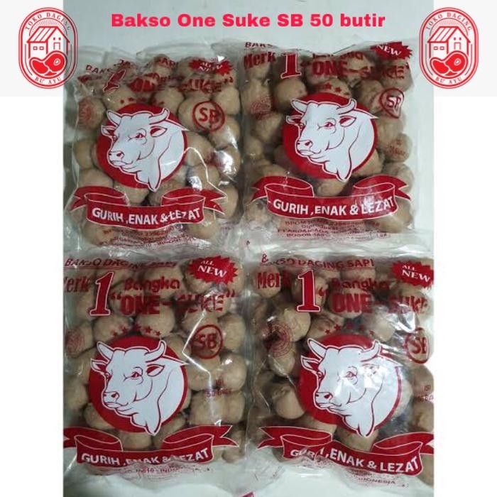 

BeliSkrg,KirimHariini- Bakso Sapi One Suke SB 50 butir Murah Enak ( Bakso Super Polos )
