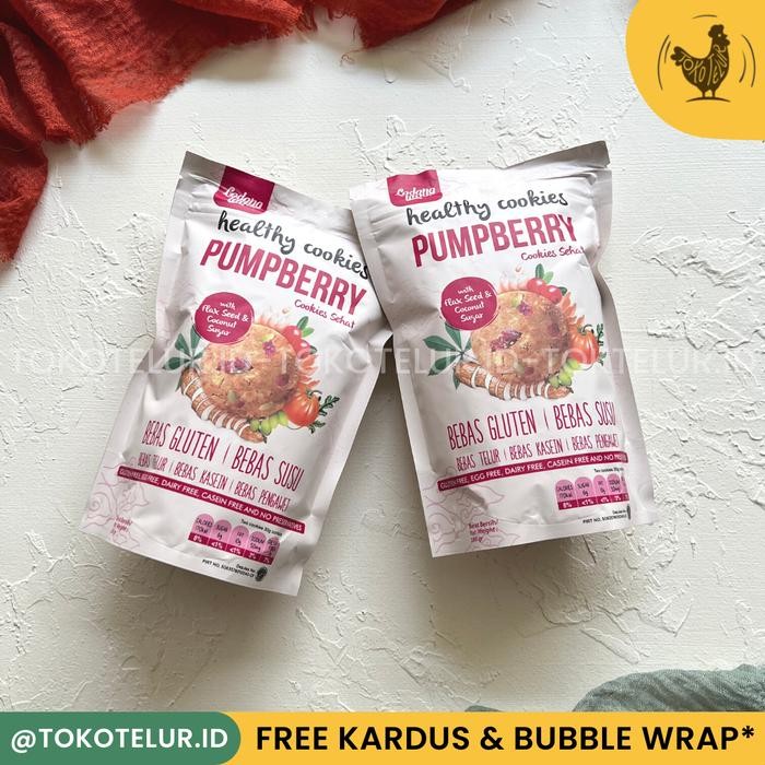 

PastikanDikirimLgsg- LADANG LIMA - Gluten Free Pumpberry Cookies (180Gram)
