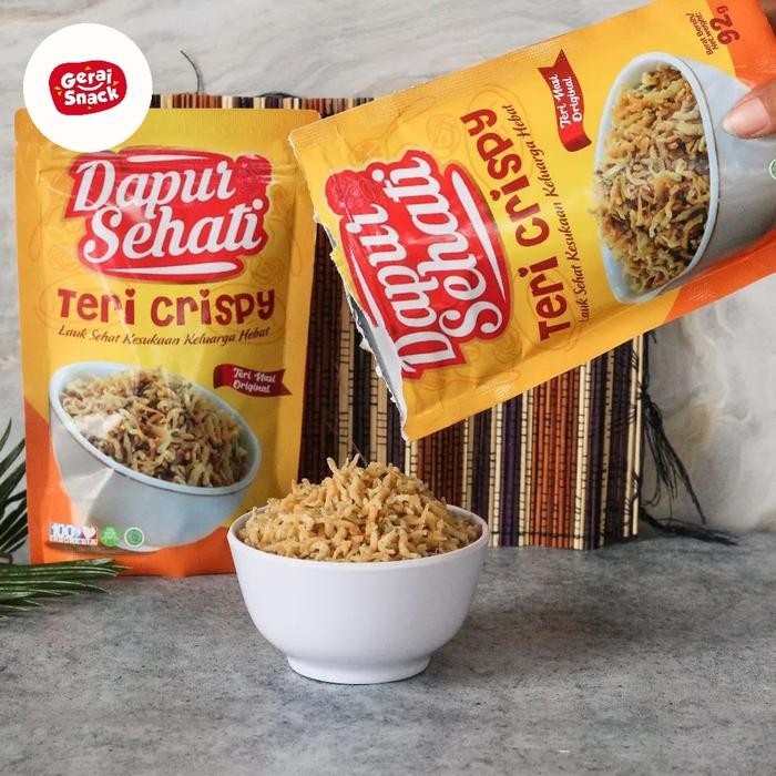 

PastikanDikirimLgsg- Teri Nasi Crispy Dapur Sehati (92gr)