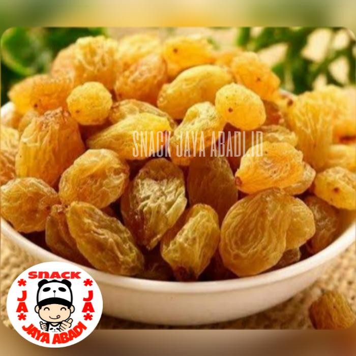 

PastikanDikirimLgsg- Kismis Jumbo Kuning Asli US Amerika / Golden Raisin USA Premium