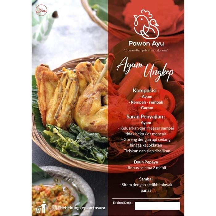 

PastikanDikirimLgsg- Ayam Kampung Ungkep Pawon Ayu Khas Kartosuro