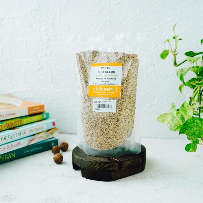 

PastikanDikirimLgsg- WHITE CHIA SEED 300Gr