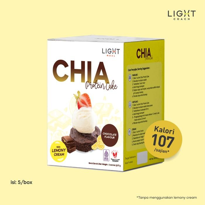 

PastikanDikirimLgsg- CHIA Protein Cake - Chocolate
