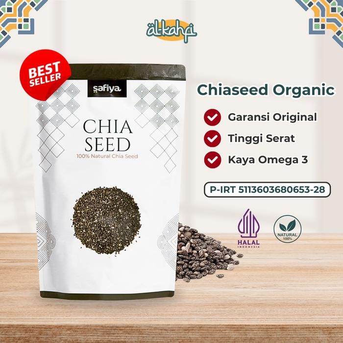 

PastikanDikirimLgsg- Organic Black Chiaseed 250 Gram Chia Seed Asli Mexico
