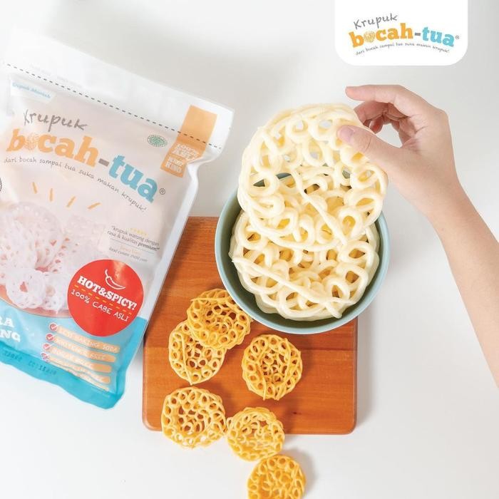 

PastikanDikirimLgsg- Krupuk Bocah Tua 500 gr - Palembang Pedas