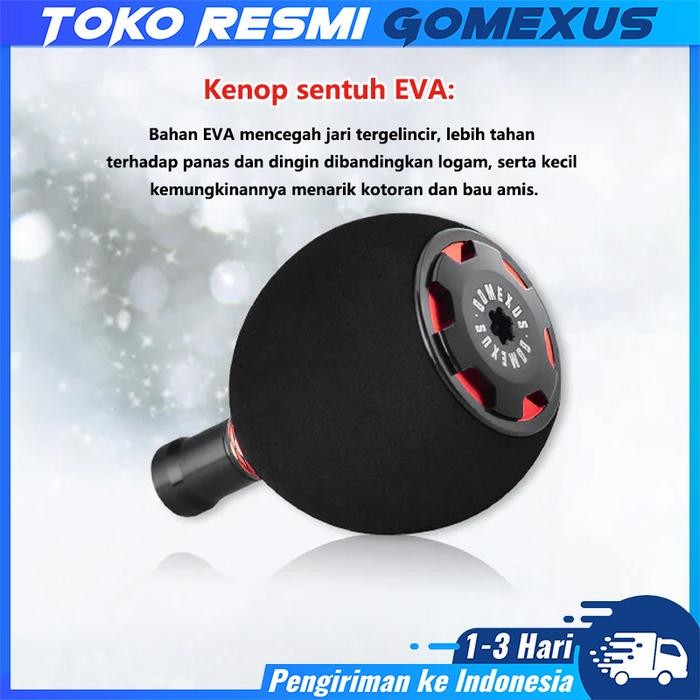 Gomexus Eva Reel Handle Knob 38Mm For Shimano Stradic Ci4 Daiwa Ballstic Lt Ryobi Minipower Ecusima