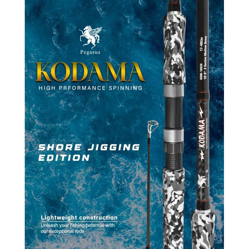 Joran Spinning Pegasus Kodama Sp 10002 - H/ 1102H Power Carbon { 300 - 330 Cm }