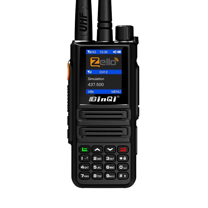 Top 889Plus Dual-Mode Walkie Talkie Zello 4g Radio +10W Vhf (Uhf) with Sim Card Bluetooth Long Range