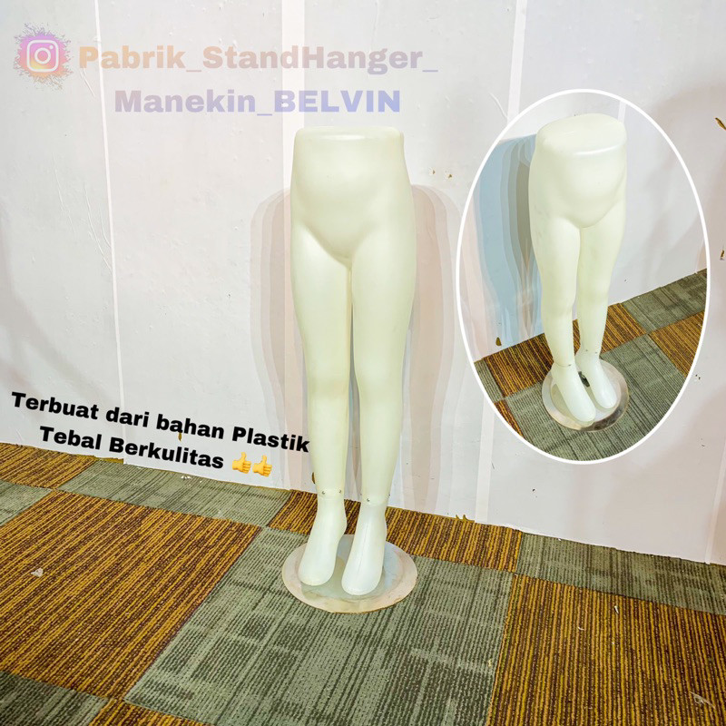 Manekin Celana Anak Plastik Patung Kaki Anak Bening Patung Manekin Celana Manekin Kaki Anak 5 Tahun