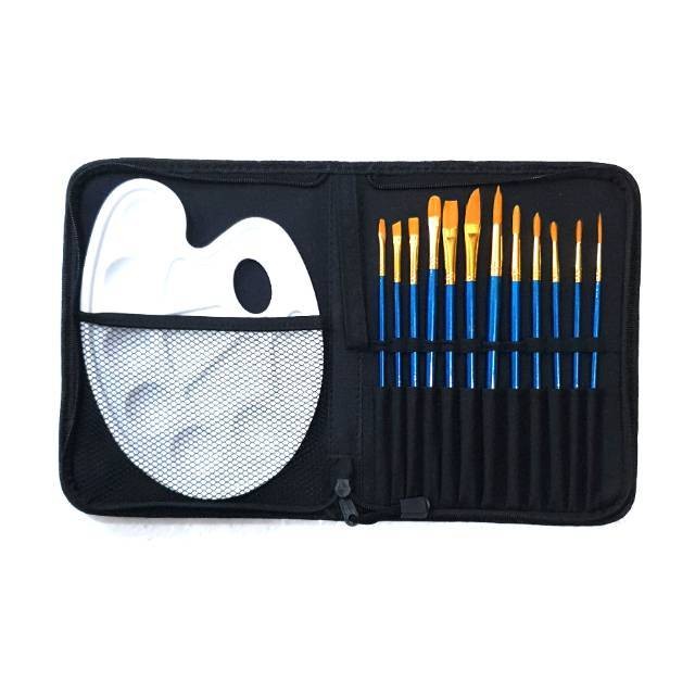 

MG - BRUSH SET PALET + 12 KUAS CAT BRS-7