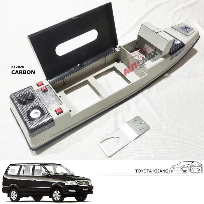 Roof Console / Kokpit / Tempat Tisu Universal Kijang / Panther Kt2020 Terbaru