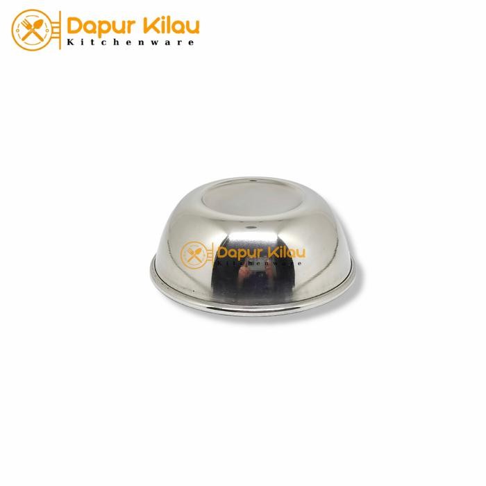 Mangkok Kecil Stainless Tebal Tempat Bumbu Saos Kecap 7.5cm -12cm
