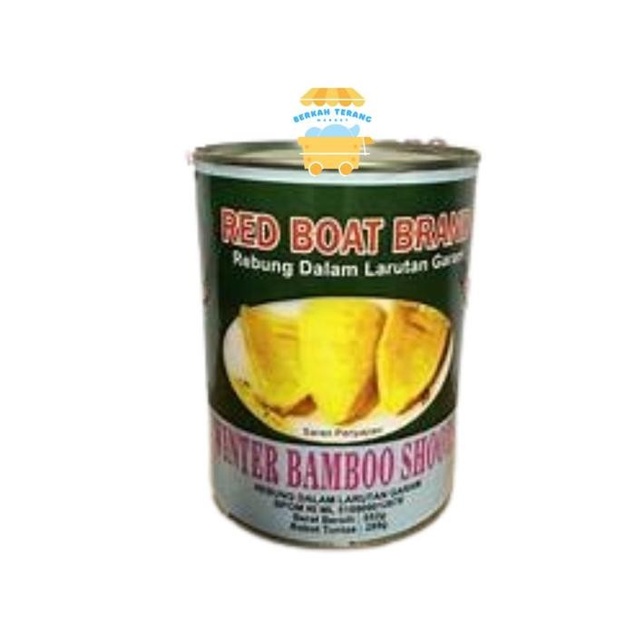 

RED BOAT BRAND BAMBOO SHOOTS 552 GR / REBUNG DALAM LARUTAN KALENG / SAYURAN KALENG