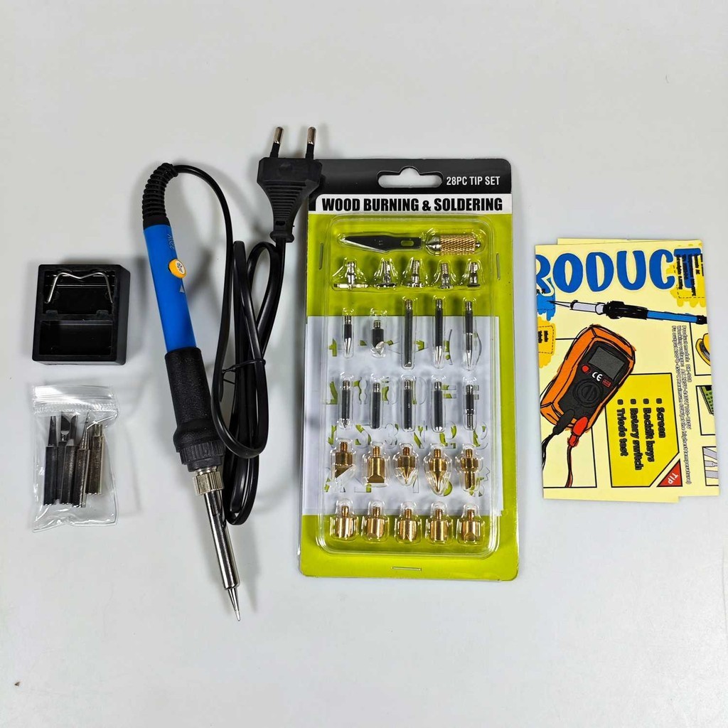 

DGKS Solder Alat Lukis Bakar Wood Burning Pen Pyrography 37 Set - A59276 - AH