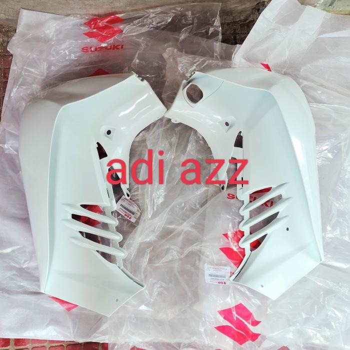 legsil tebeng sayap putih biru merah shogun 125 sp fd old original