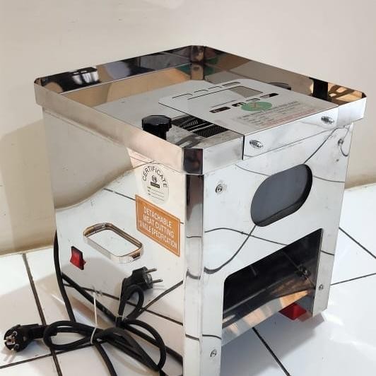 Mesin Pengiris Tipisin Daging Meat Slicer Stainless Auto 850W Ly850A