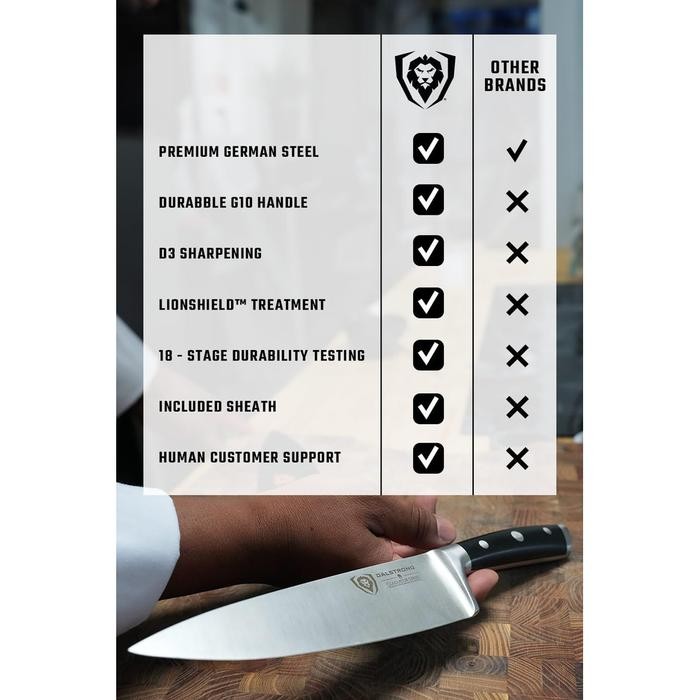 Dalstrong - 8 In Blade - Gladiator Series