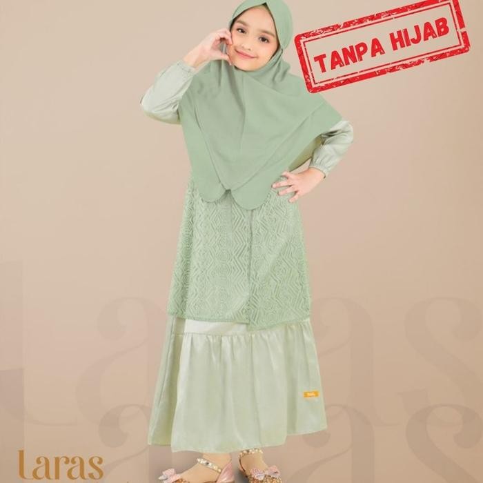 Khayr- Nibras Laras Gamis Anak ( Tanpa Hijab )