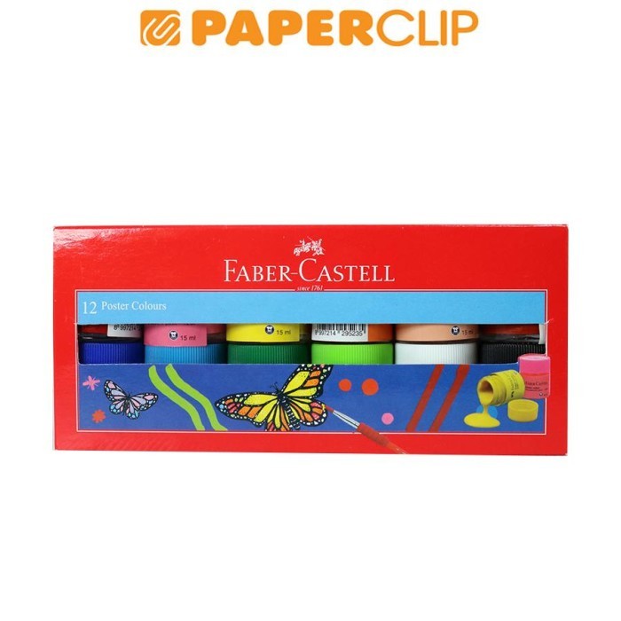 

TERBARU! POSTER COLOR FABER CASTELL 121003N 12C