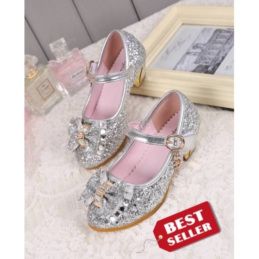 Heels Anak Sandal Jinjit Ankank Prmpuan Tangagung Pesta Ulangtahun Srandal Haklancip Bocah Heals Kon