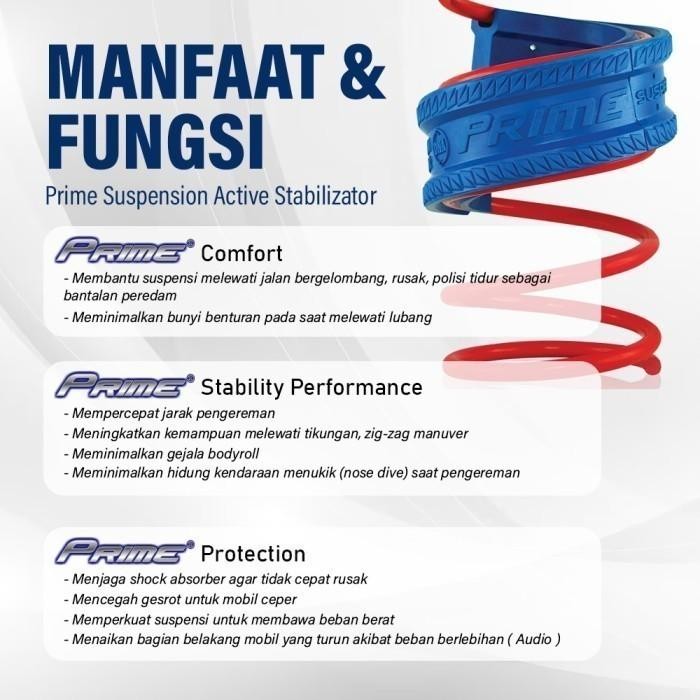 Paling Baik Prime Suspension/ Damper/ Spring Buffer Original (Semua Jenis Mobil)