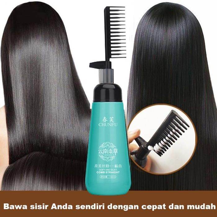 Krim Pelurus Rambut Cream Pelurus Rambut Rambut Lurus Permanen Dan Pelembut Penglurus Rambut