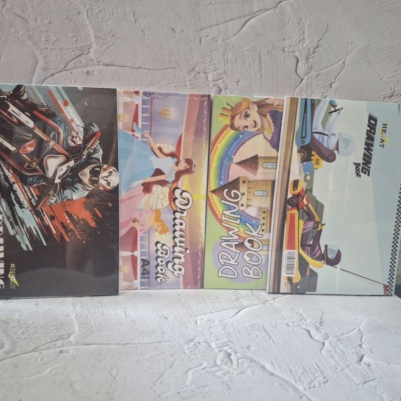 

(40 Pak) Buku Gambar A4 Fancy Si Hebat Kartonan