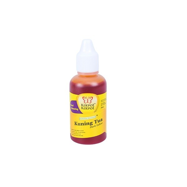 

KUPU KUPU SEP.CAIR KUNING TUA 30 ML
