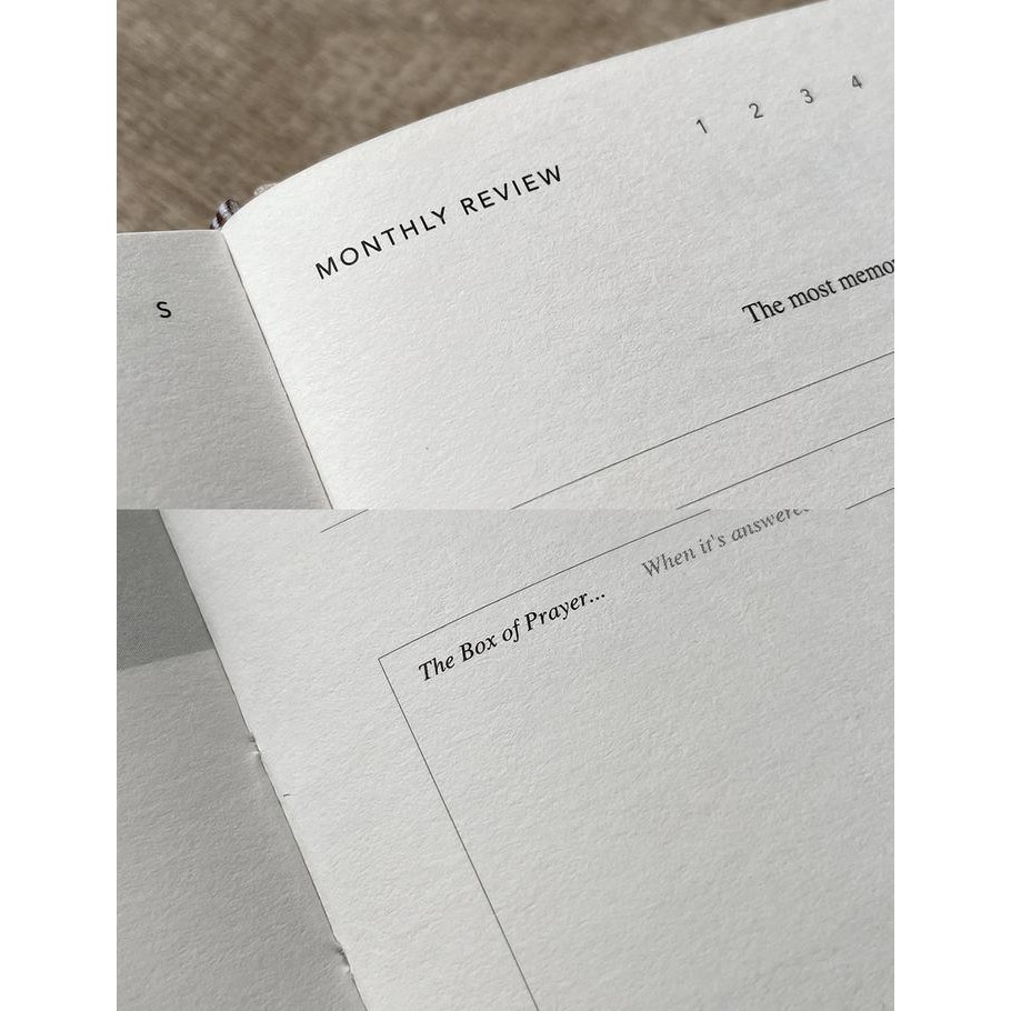 

GRATITUDE JOURNAL / LINEN JOURNAL NOTEBOOK / 5 MINUTES JOURNAL