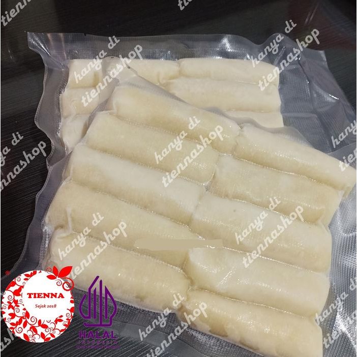 

BARANG TERLARIS Pempek Lenjer - tiennaskitchen - asli Palembang - isi 10 pcs