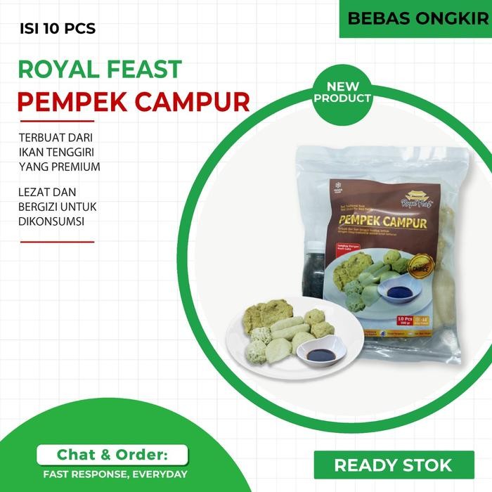 

BARANG TERLARIS PEMPEK PALEMBANG ASLI WONG KITO GALO - ROYAL FEAST