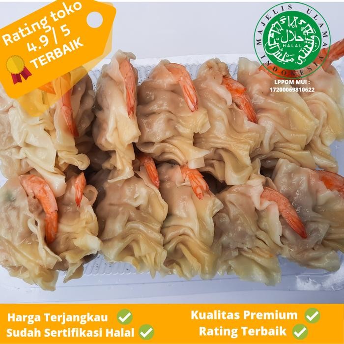 

BARANG TERLARIS Dimsum Udang Super Isi 25 + Saus Hot Delmonte