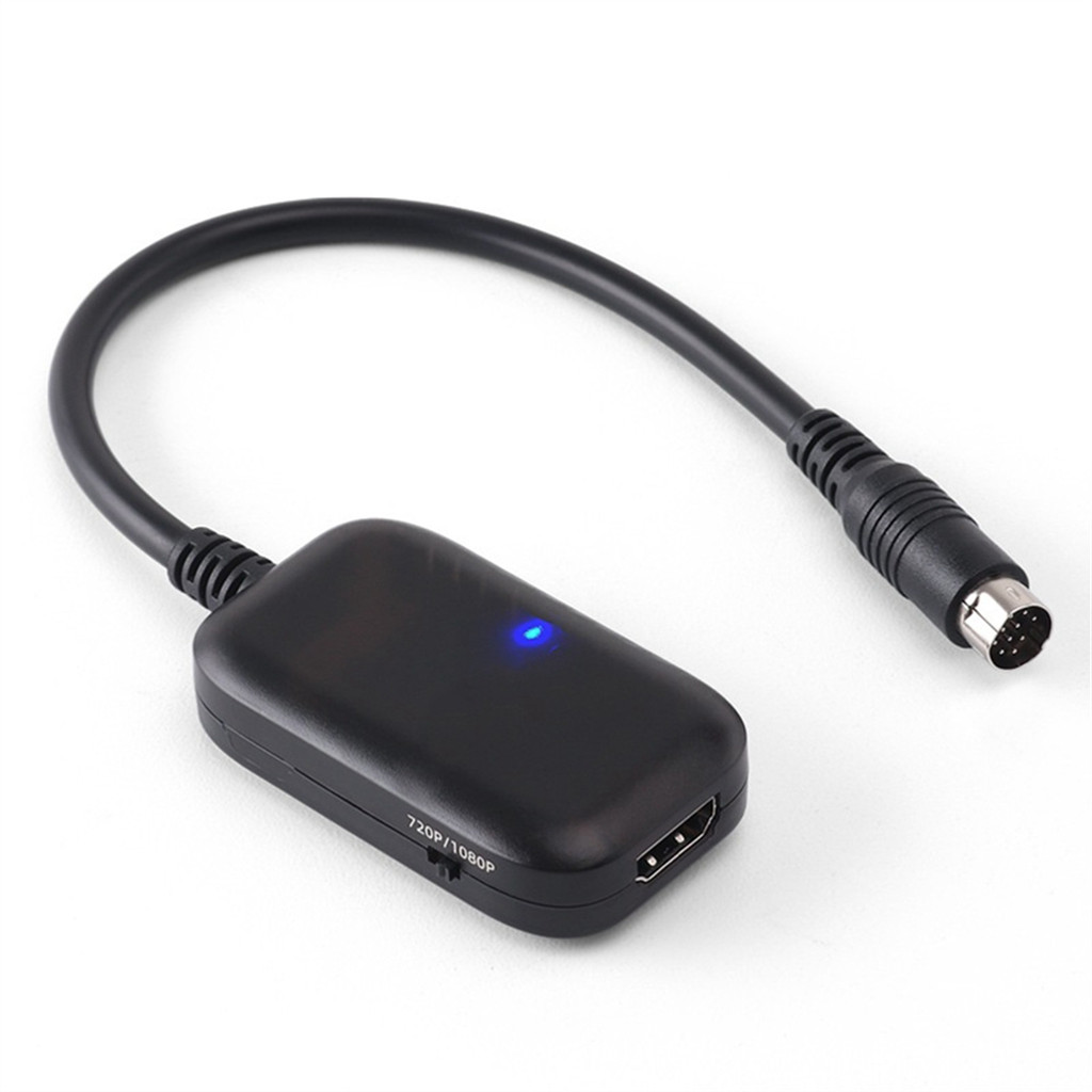 Newest For Sega Saturn to HDMI-Compatible Converter Cable HDTV Monitor Display Adapter for Sega Satu