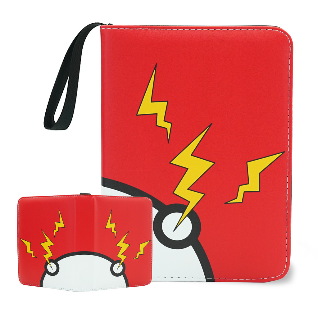

400 Pockets Binder Trading Card For Ptcg Card Binder Collection Card Custom Book Holder With 50