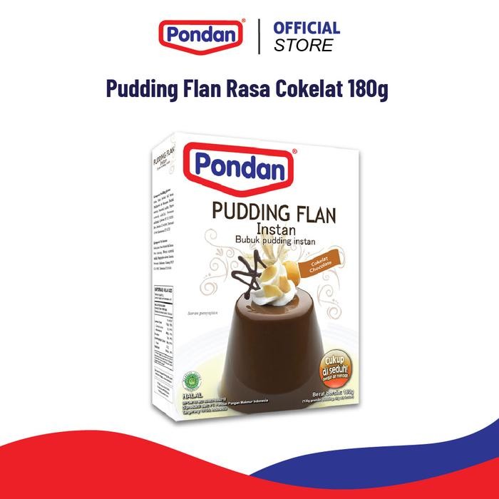 

Best Seller Pondan Paket Pudding Flan 180G (Cokelat, Stroberi, Mangga)